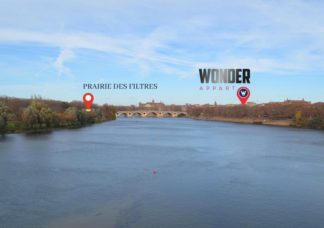 דירות טולוז Wonder Appart' 402 - Vue Sur Garonne מראה חיצוני תמונה